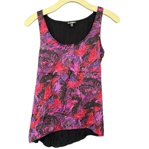Express Multicolored Pullover Tank Top